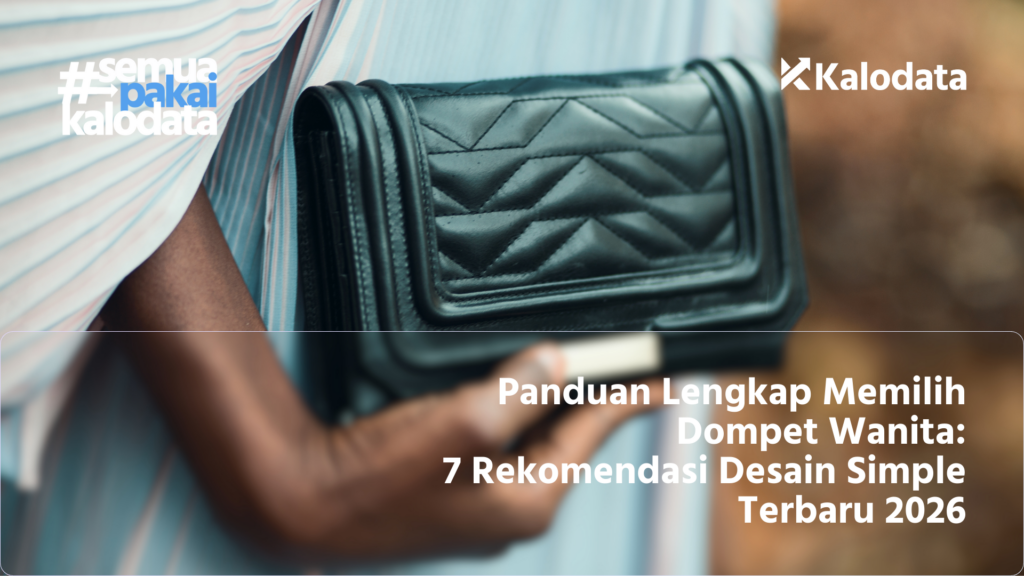 Rekomendasi dompet wanita desain simpel elegan 2026