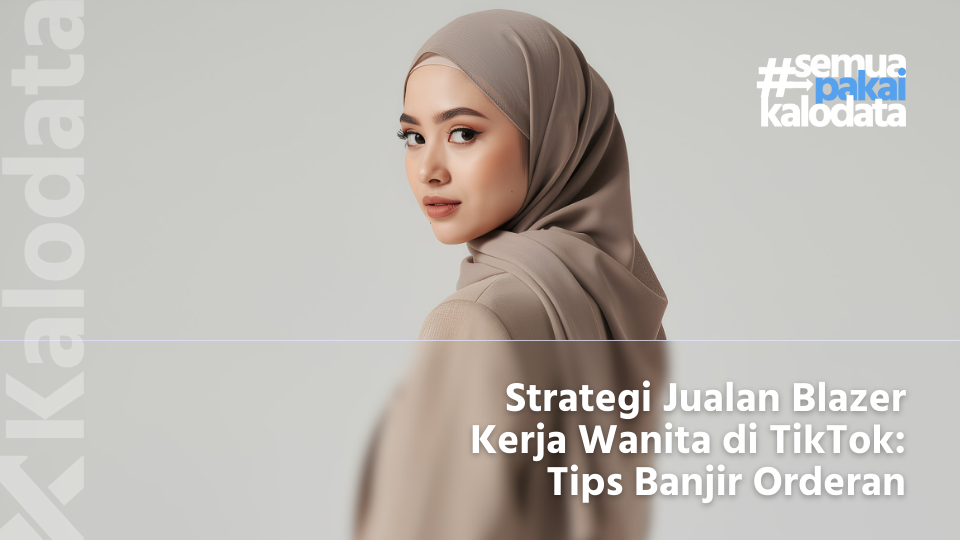 wanita indonesia mengenakan blazer kerja wanita
