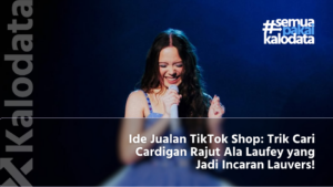 ide jualan cardigan rajut ala laufey
