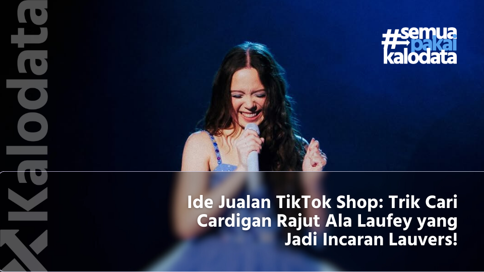 ide jualan cardigan rajut ala laufey